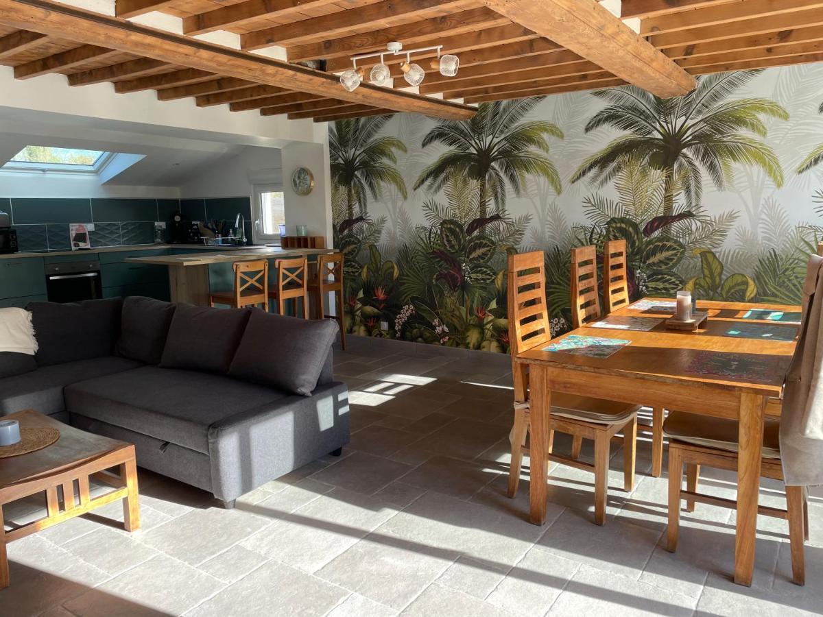 Charmante Maison A Deux Pas De La Mer Gouville-sur-Mer Ngoại thất bức ảnh